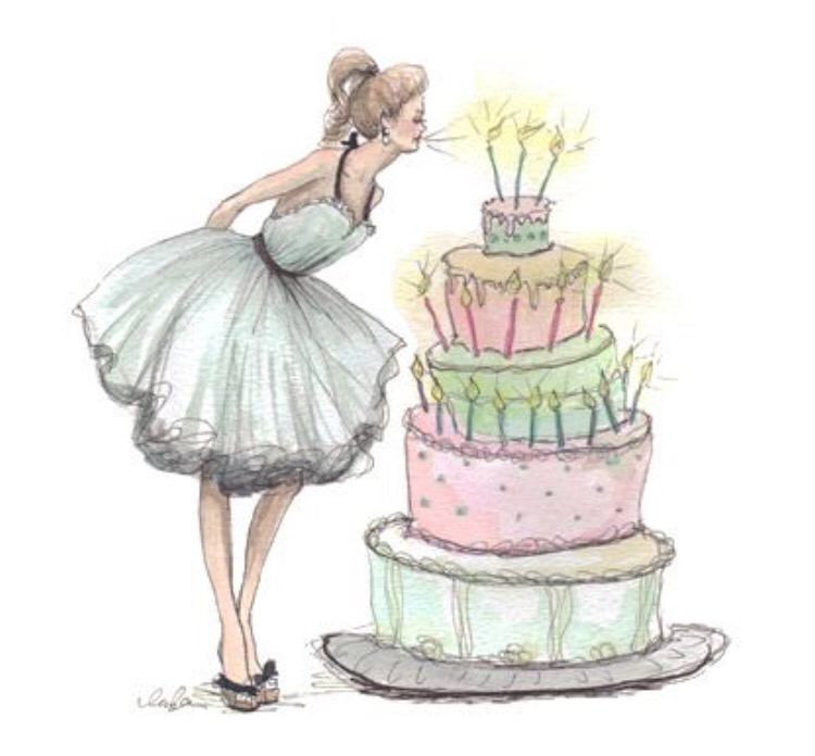 Birthday Girl Sketch at PaintingValley.com | Explore collection of ...