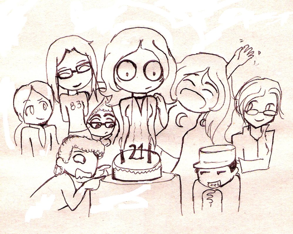 998x800 My Birthday In Sketch By Cardonanavas - Birthday Sketch Images