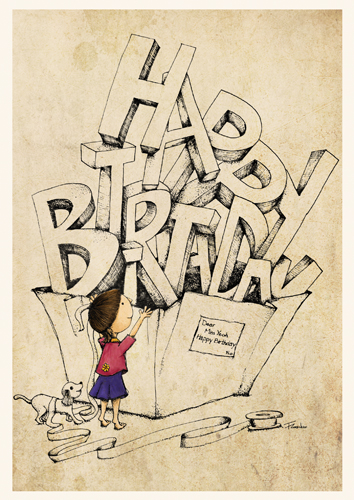 354x500 Birthday Malinsoo - Birthday Sketches