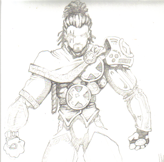 564x558 Bishop Sketch By Johnmc1972 - Bishop Sketch