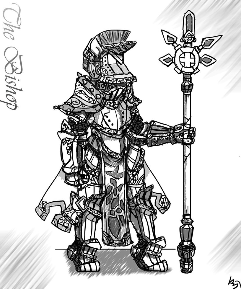 816x979 Sketch - Bishop Sketch