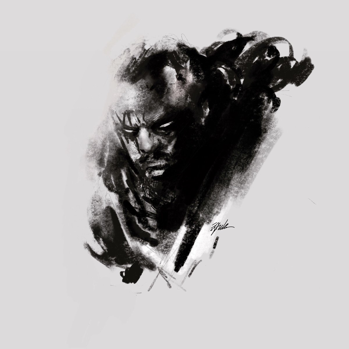1200x1200 Steve Epting On Twitter Bishop Sketch In Procreate - Bishop Sketch