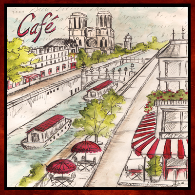 400x400 Roaring Brook - Bistro Sketch