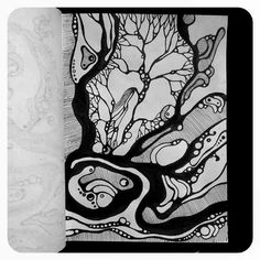 236x236 My Abstraction - Black And White Abstract Sketches