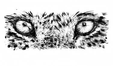 375x220 Ancient Soul Drawing By David Rabie Saatchi Art - Black And White Abstract Sketches