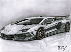 236x175 Image For Lamborghini Aventador Black And White Drawing - Black And White Car Sketches