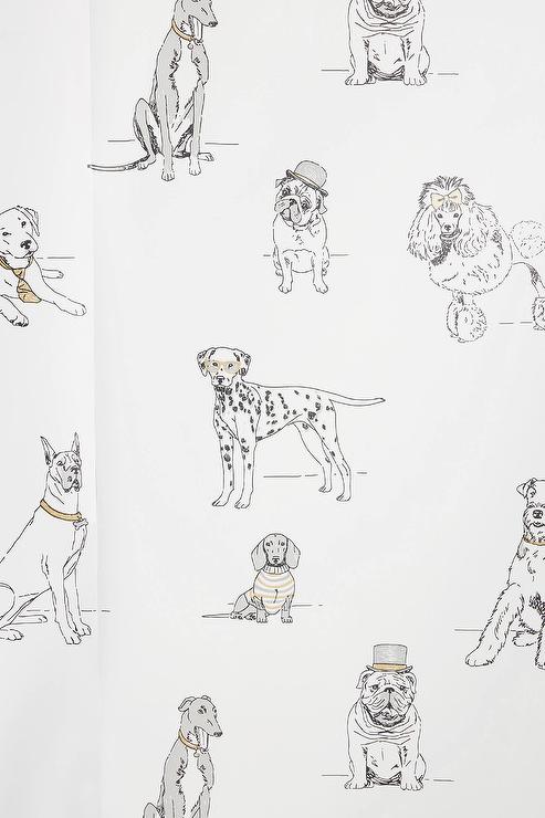 493x740 Dogs Life Wallpaper - Black And White Dog Sketches