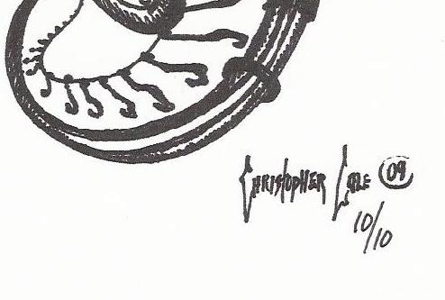 494x333 Mechanical Heart Sketch, Limited Edition Print Chris Cole Designs - Black And White Heart Sketch