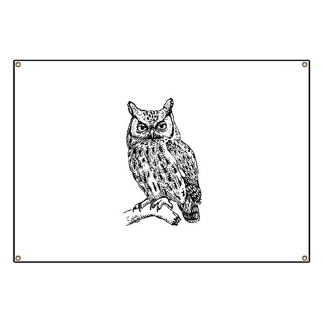 460x460 Black And White Owl Sketch Banner By Admin Cp74656649 - Black And White Owl Sketch