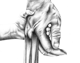 340x270 Pencil Drawings Amp Illustrations Etsy Uk - Black And White Pencil Sketch