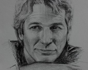 340x270 Pencil Drawings Amp Illustrations Etsy - Black And White Portrait Sketches