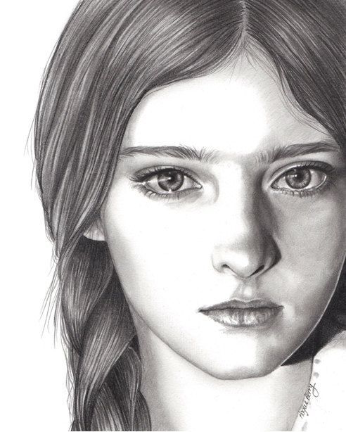 492x614 Portrait Black And White Drawing - Black And White Portrait Sketches