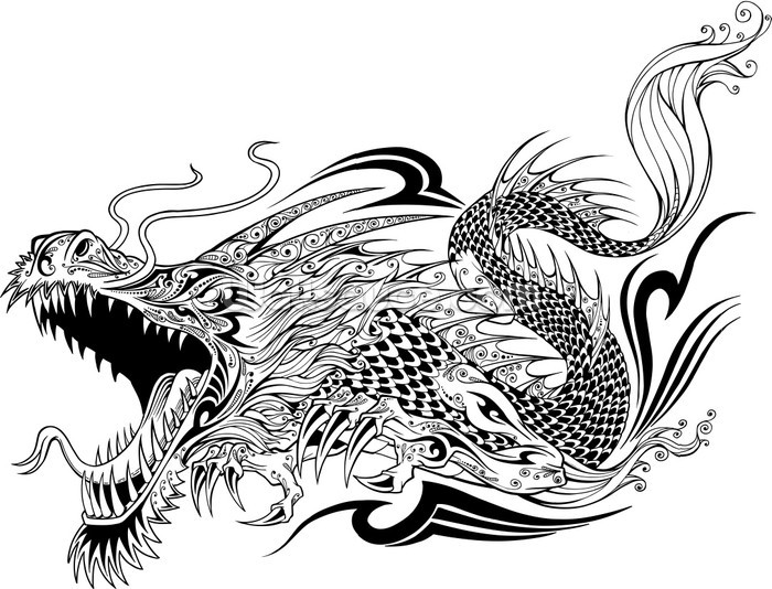 700x534 Tattoo - Black And White Sketch Pictures