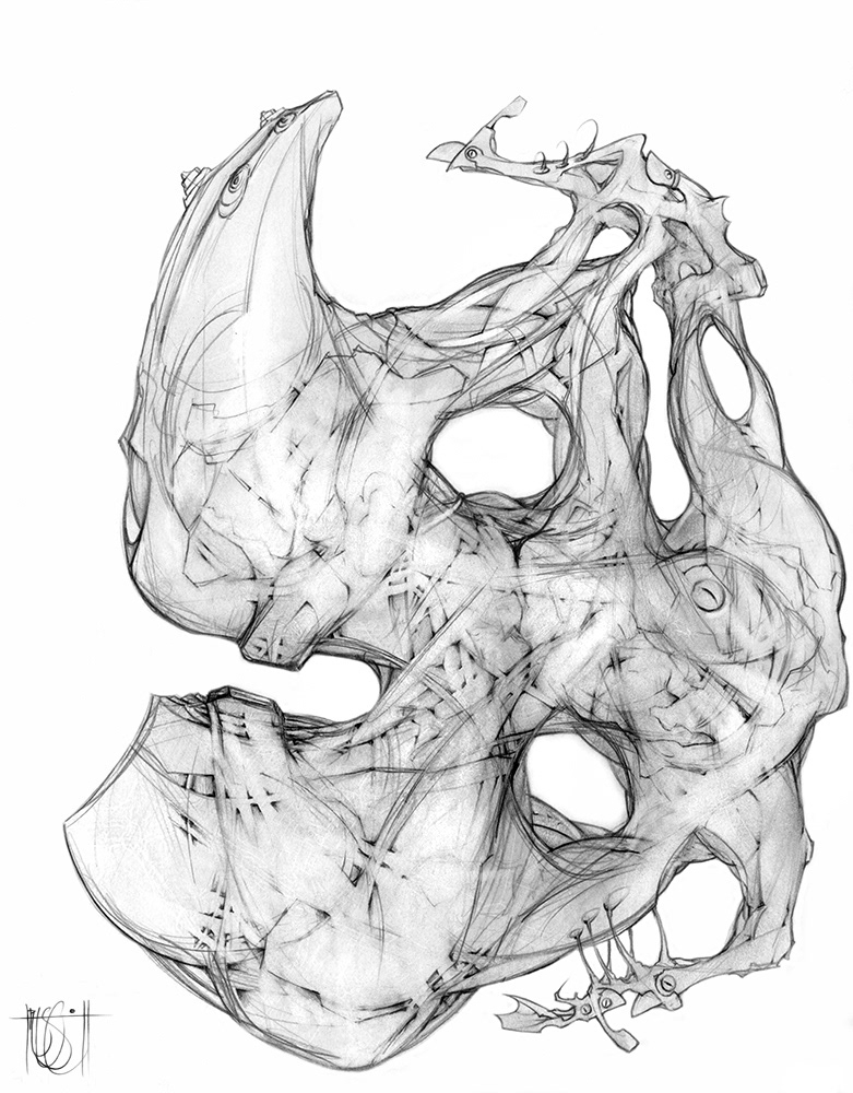 781x1000 Brandon Truscott - Black And White Sketch Pictures