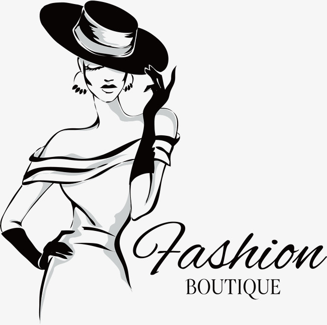 650x646 Fashion Girl Vector, Wide Canopy, Sketch, Black And White Png And - Black And White Sketches Of A Girl