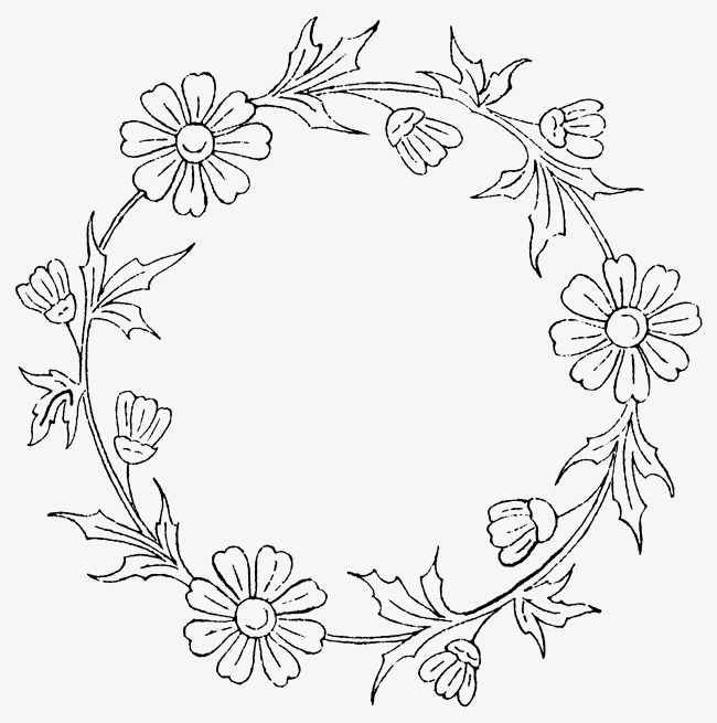 650x655 Sketch Flower Png Images Vectors And Psd Files Free Download - Black And White Sketches Of Flowers