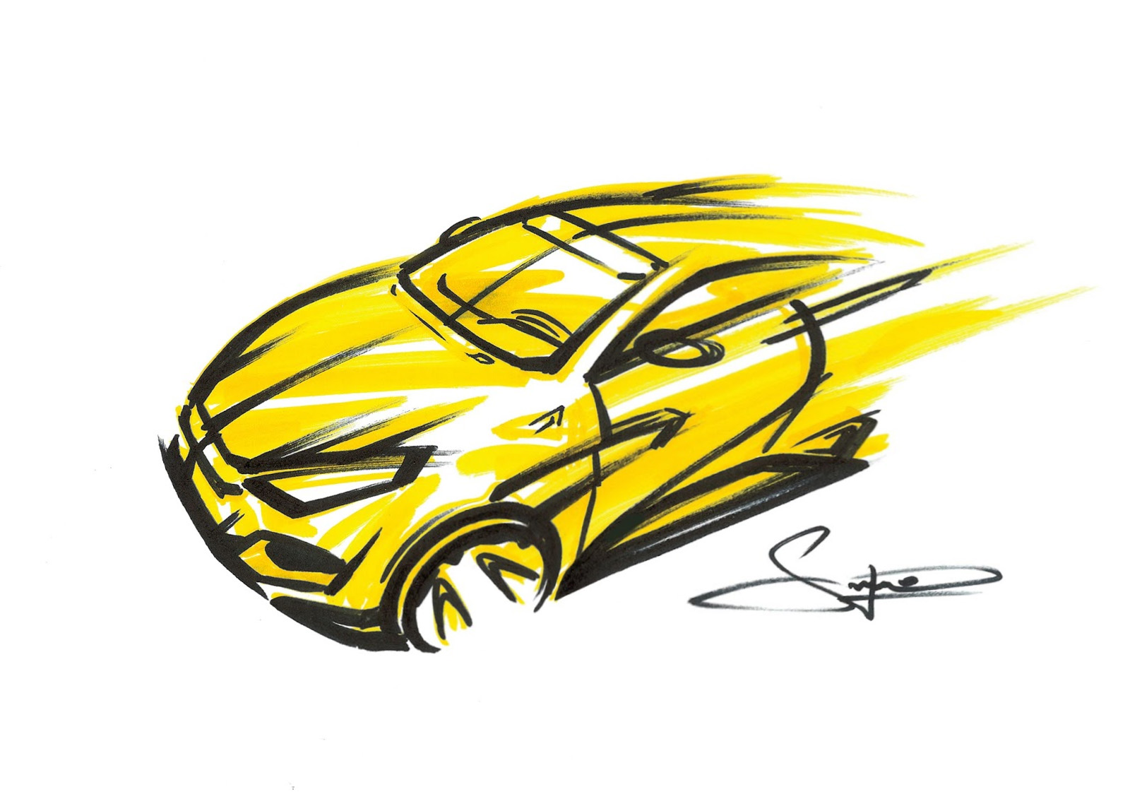 1600x1131 Simon Larsson - Black And Yellow Sketch