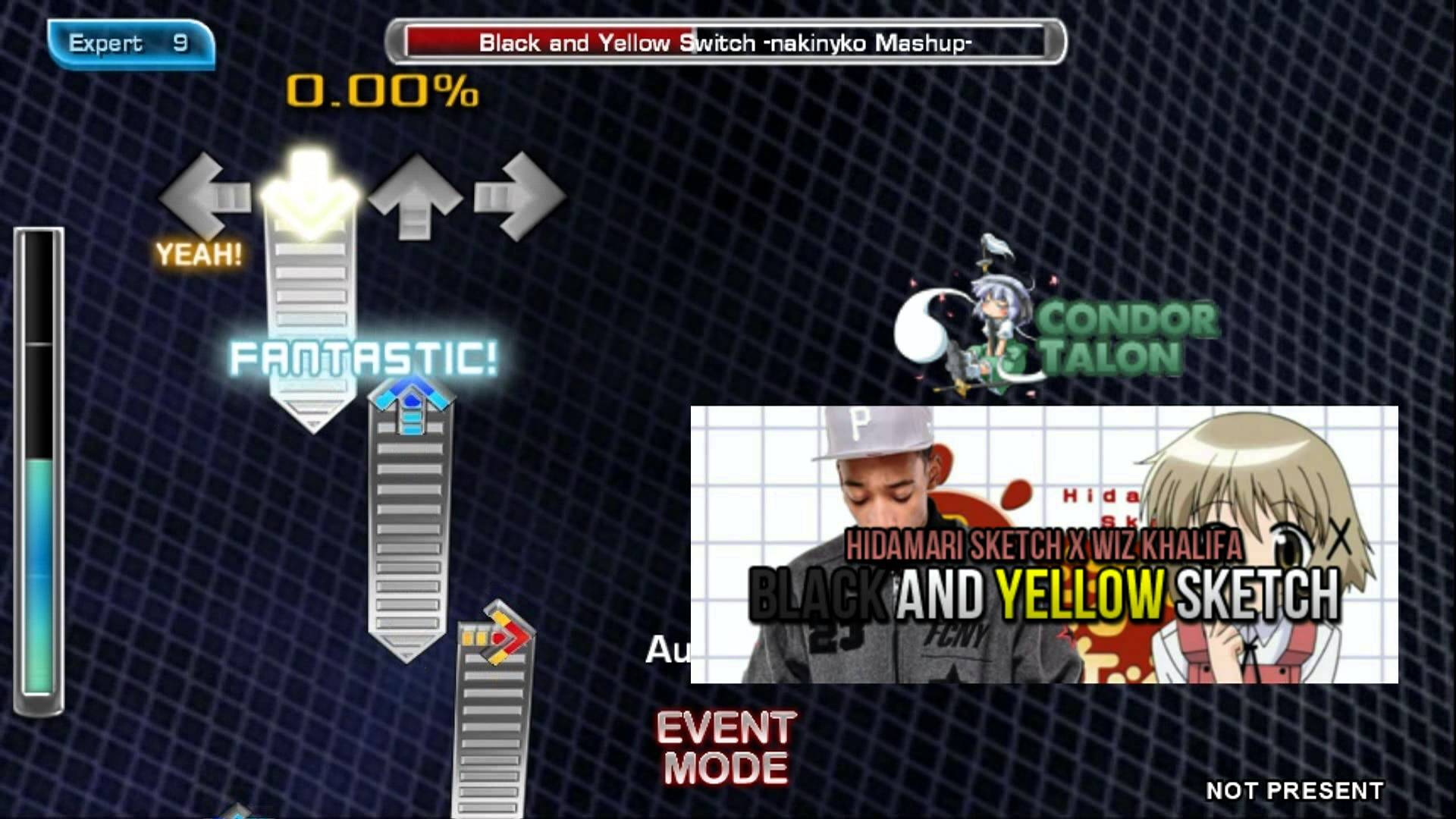 1920x1080 Stepmania] Black Amp Yellow Sketch (Condortalon File) - Black And Yellow Sketch