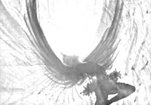 300x210 Pencil Drawings Of Fallen Angels Fallen Angel Pencil Drawing - Black Angel Sketch