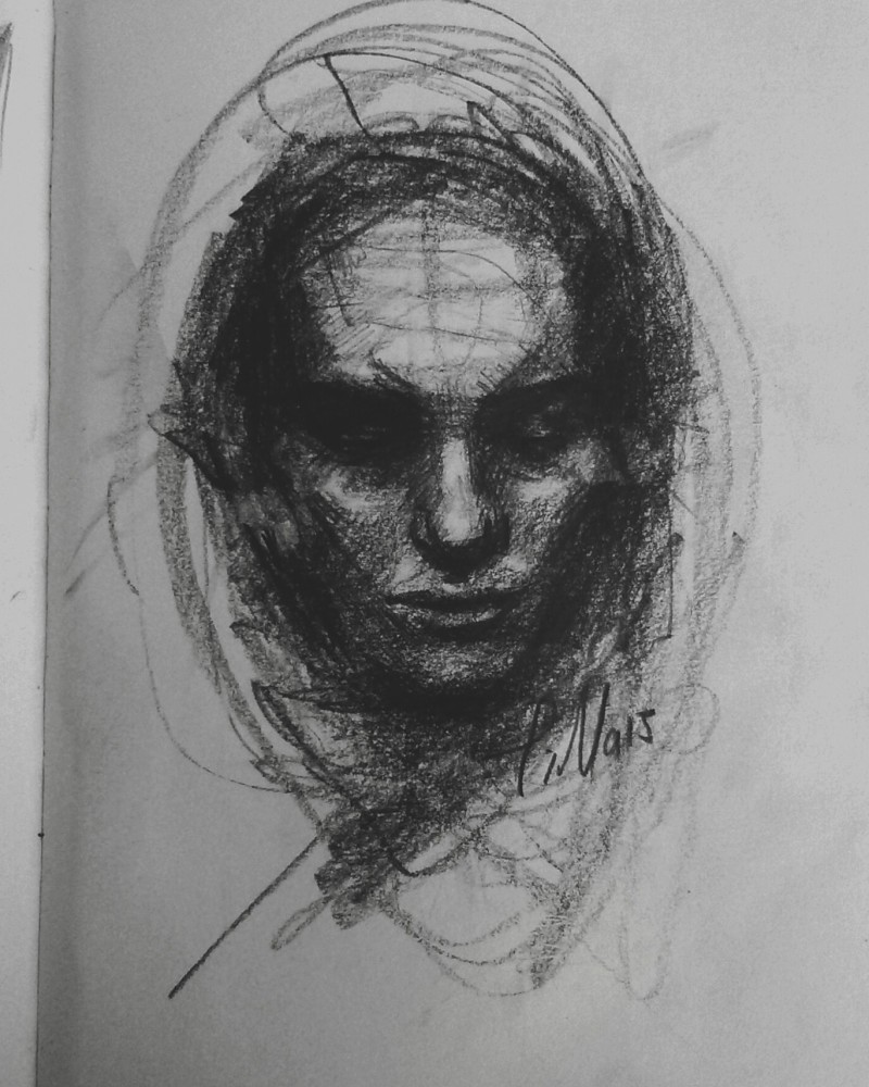 800x1000 May Karoyan On Talenthouse - Black Art Sketches