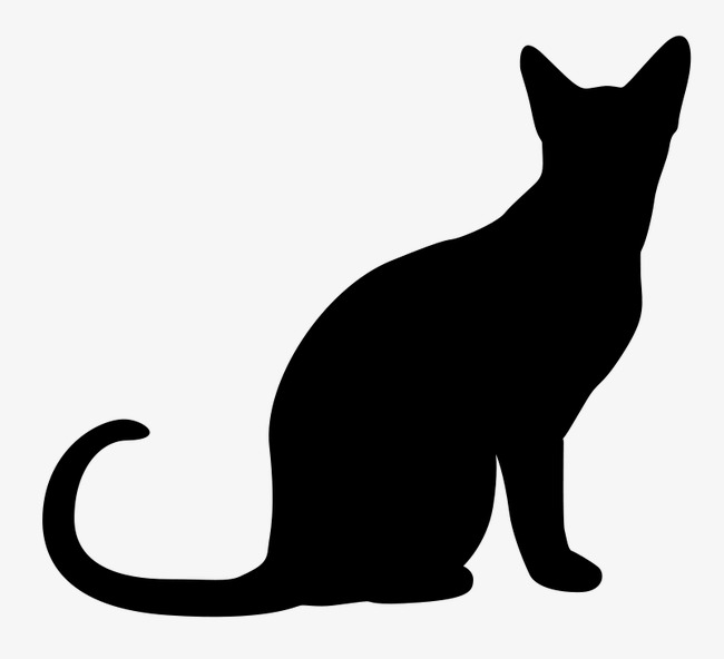 650x592 Kitty, Black Cat, Sketch Png Image And Clipart For Free Download - Black Cat Sketch