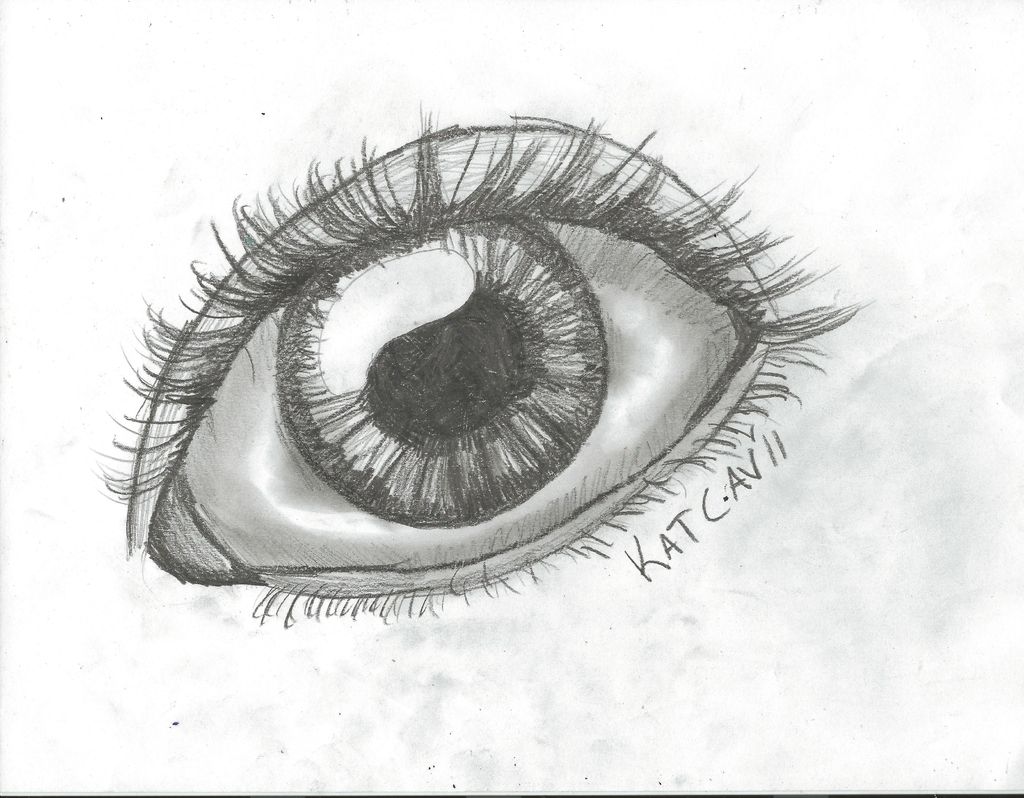 1024x798 How To Draw An Eye (Updated) 15 Steps - Black Eye Sketch