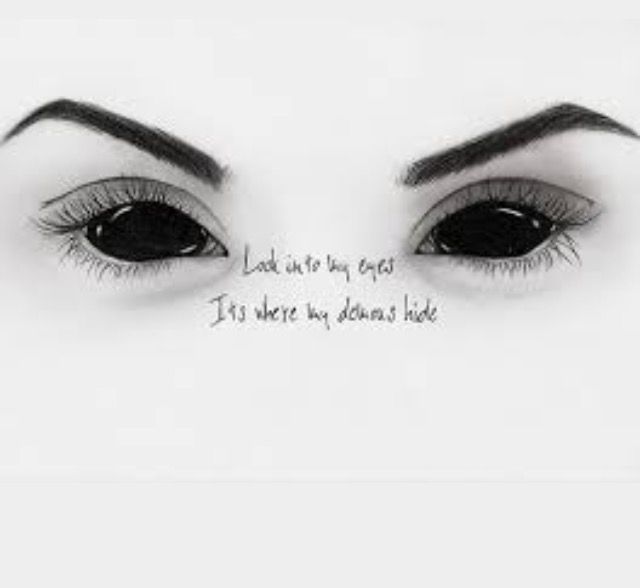 640x588 Pin By Daddysatan24 On Me Af In 2018 Drawings - Black Eye Sketch