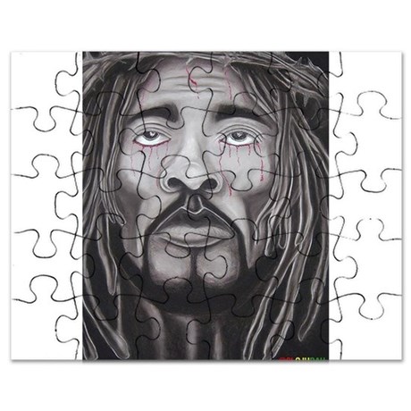 460x460 Black Jesus Puzzle By Clojudahshop - Black Jesus Sketch