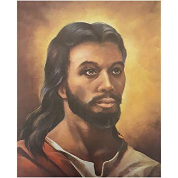 Black Jesus Sketch at PaintingValley.com | Explore collection of Black ...