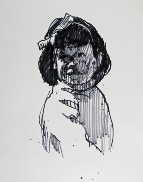 288x367 Drawing With Permanent Markers Five Tips - Black Marker Sketches