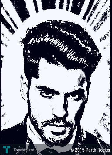 364x500 Gautam Gulati Black Pencil And Permanant Marker Work Touchtalent - Black Marker Sketches