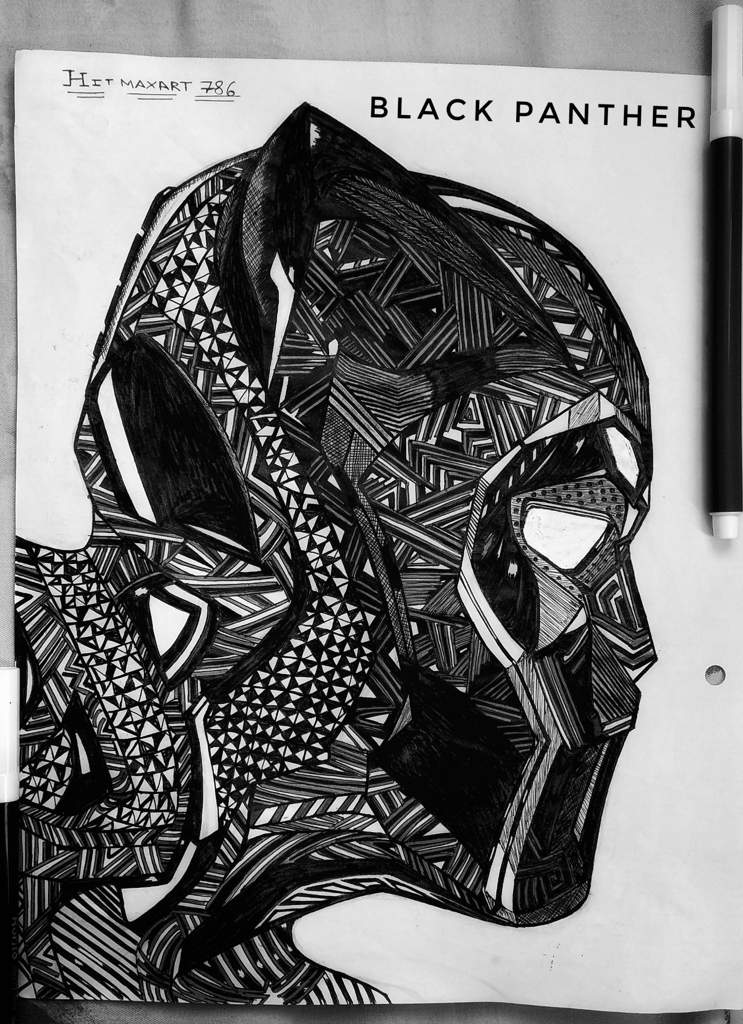 743x1024 Black Panther Sketch Marvel Amino - Black Panther Sketch