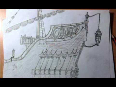 480x360 Potc - Black Pearl Sketch