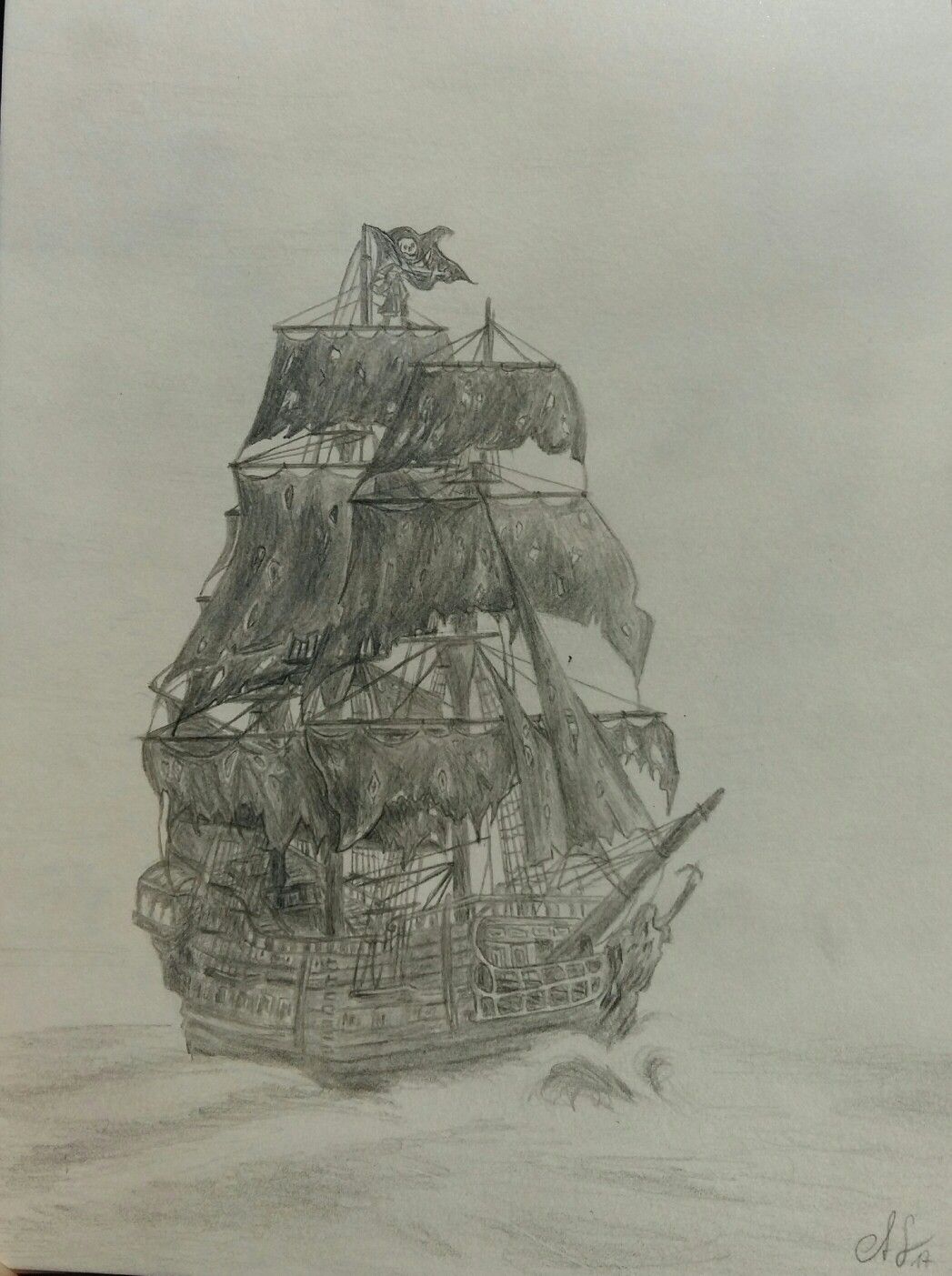 1047x1403 Black Pearl Gezeichnet Art In 2018 Pearls And Drawings - Black Pearl Sketch