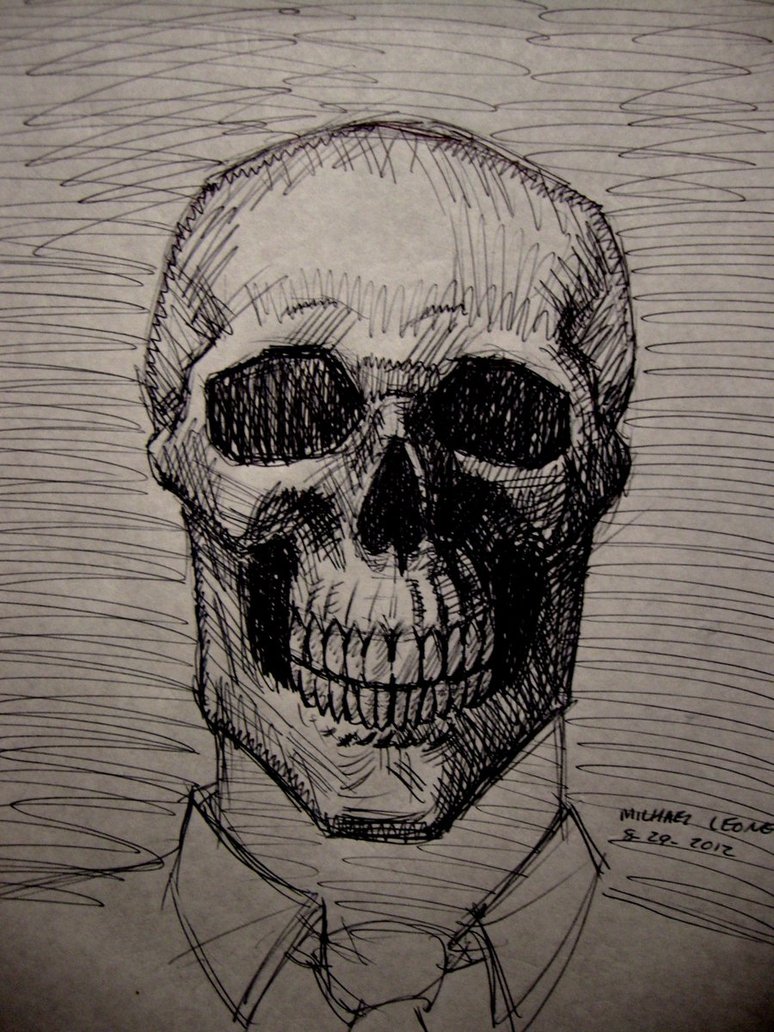 774x1032 Black Mask (Pen Sketch) By Myconius - Black Pen Sketches