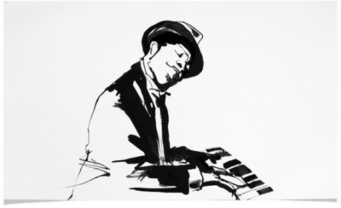 491x300 Eri Griffin Pen Amp Ink Illustrations Black Amp White Drawings - Black Pen Sketches