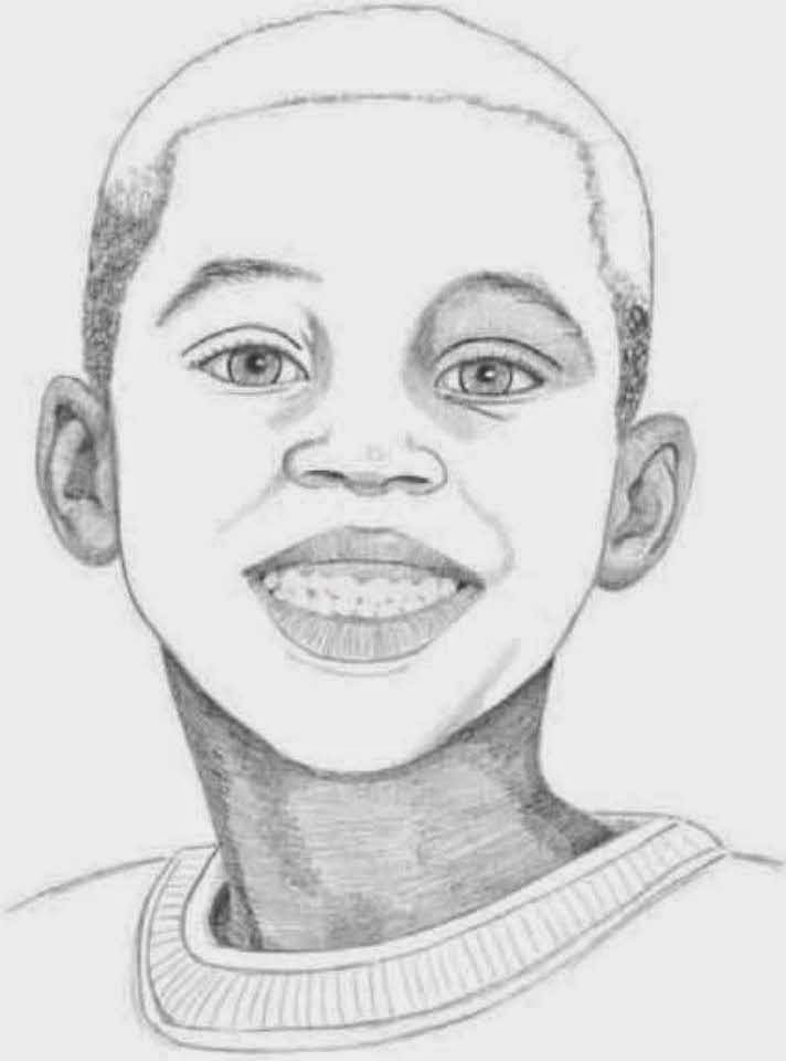 712x960 Drawings Replicating Dark Skin Tones - Black People Sketches