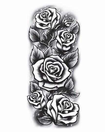 Black Rose Sketch at PaintingValley.com | Explore collection of Black ...