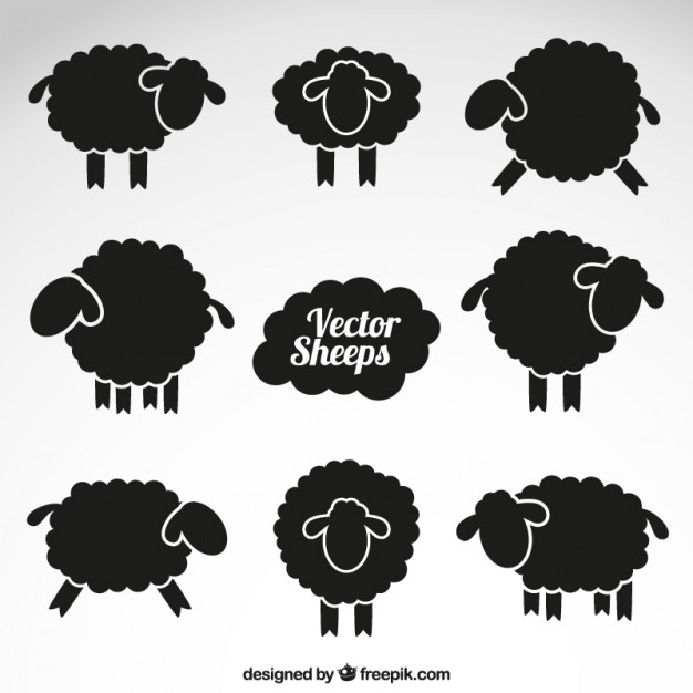 626x626 Sheep Vectors, Photos And Psd Files Free Download - Black Sheep Sketch
