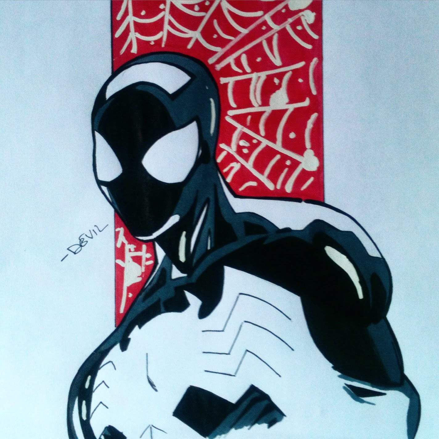 Black Spiderman Sketch at Explore collection of