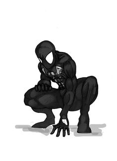 236x325 357 Best Spider Man (Black) Images Marvel Heroes - Black Spiderman Sketch