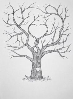 236x318 Tree Drawings Black And White Sillouette Tree Silhouette - Black Tree Sketch