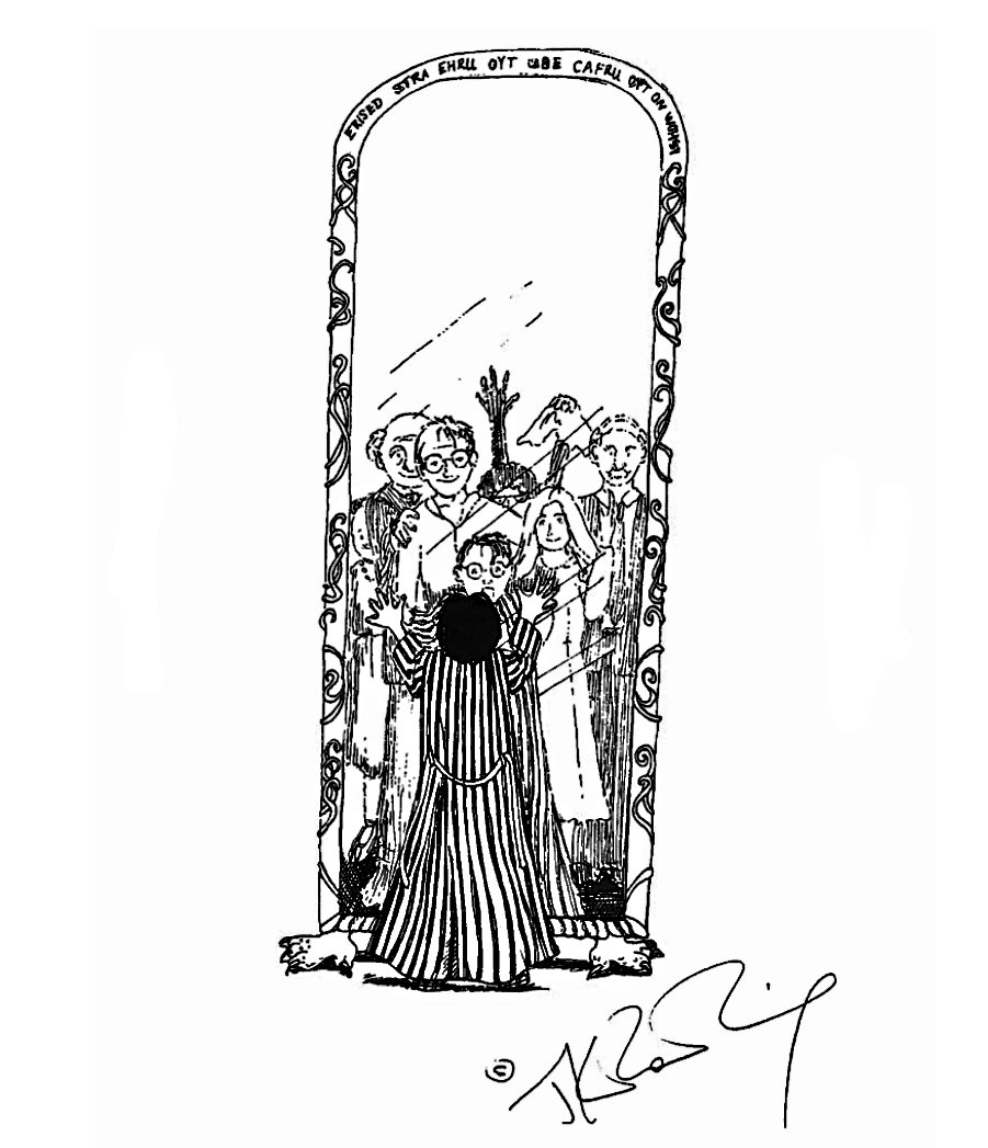 901x1047 Jk Rowling Harry Potter Sketches Released On Pottermore Time - Black White Sketch