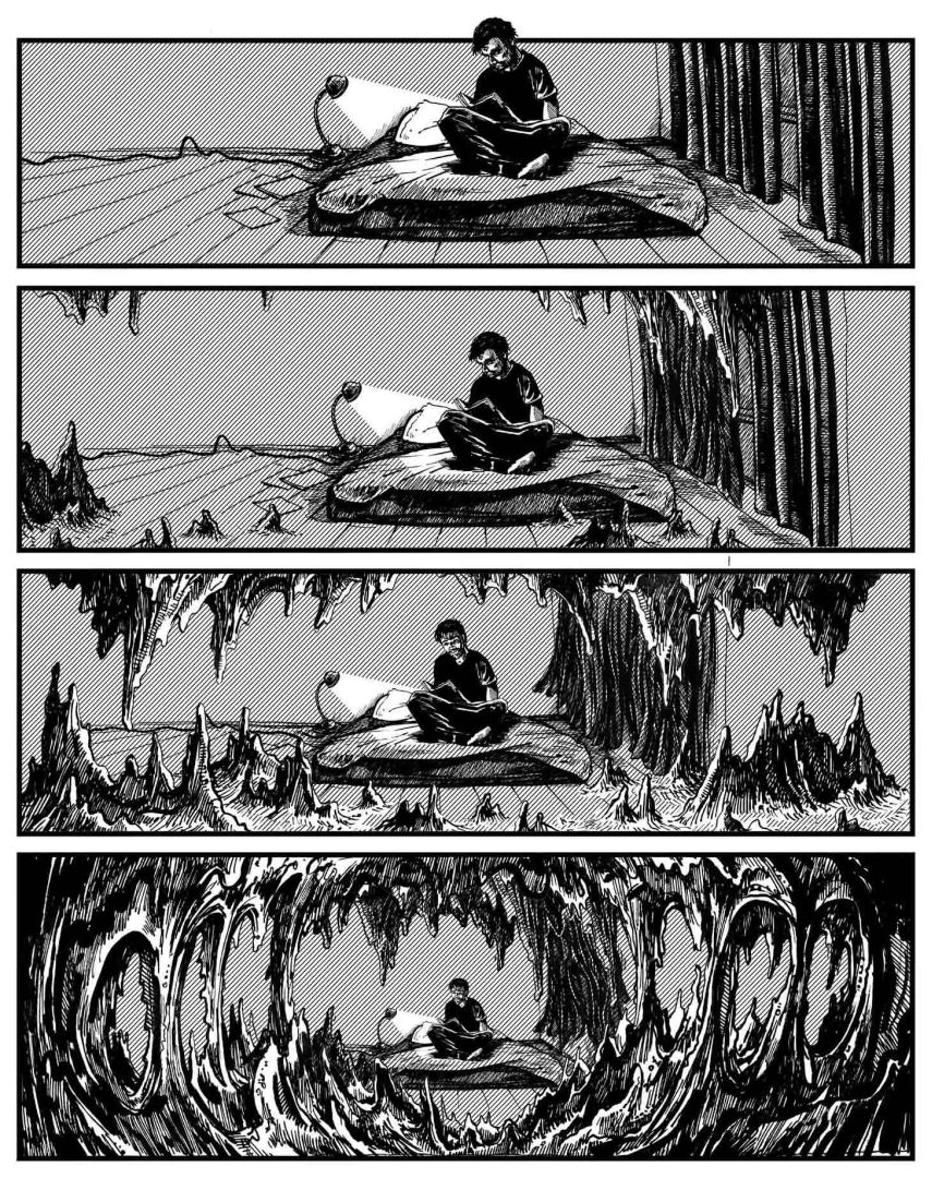 855x1080 Josef Drawingillustration - Black White Sketch