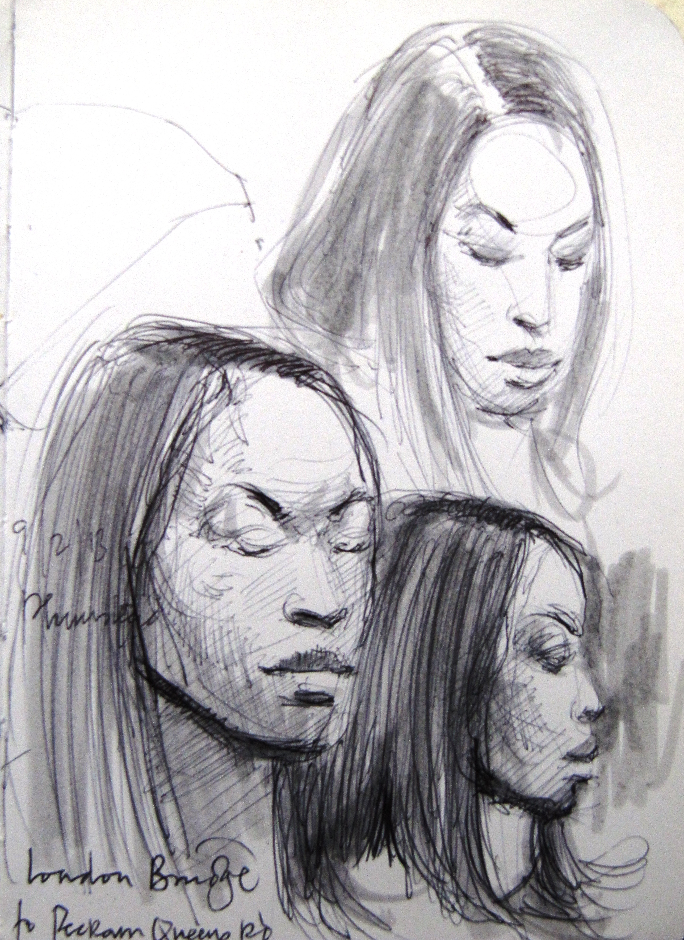 2899x3980 Hot Shot 21 How To Sketch, When People - Black Woman Sketch