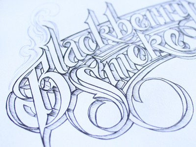 400x300 Blackberry Smoke By Martin Schmetzer - Blackberry Sketch