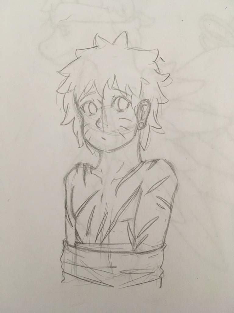 768x1024 Naruto Blackout Sketch Naruto Amino - Blackout Sketch