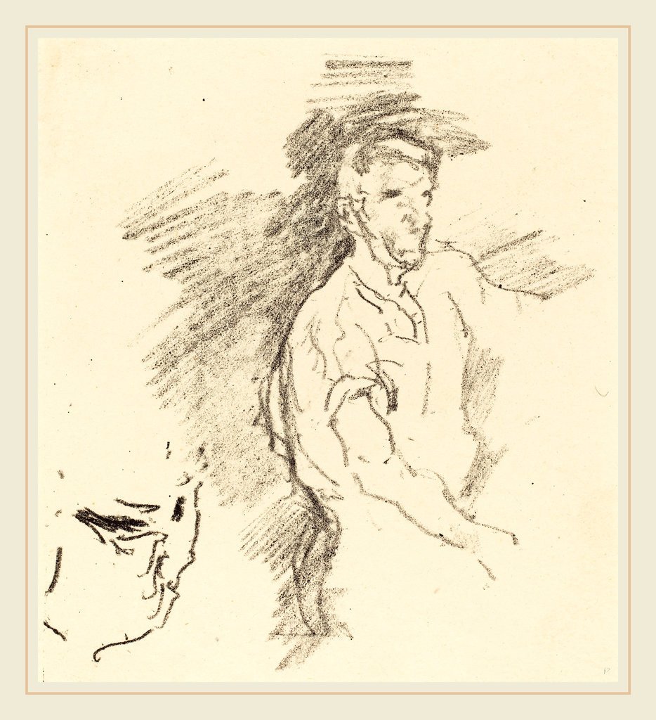 934x1024 Sketch Of A Blacksmith, 1895 Posters Amp Prints By James Mcneill - Blacksmith Sketch