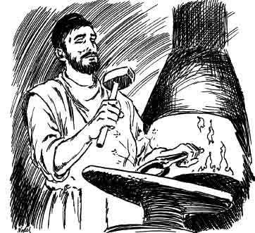 362x331 The Honest Blacksmith - Blacksmith Sketch