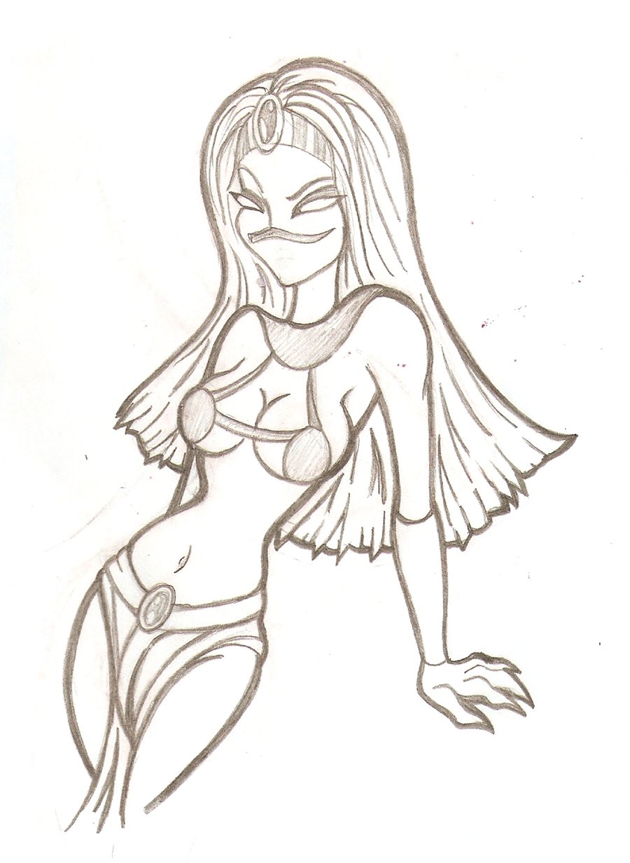 900x1232 Martian Queen Sketch By Prepare Your Bladder - Bladder Sketch